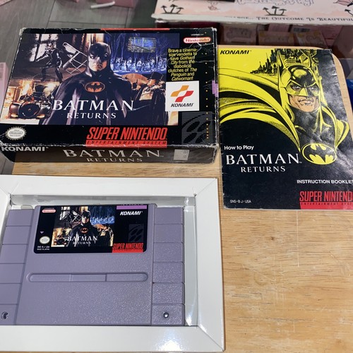 Snes super nintendo batman - nintendo,