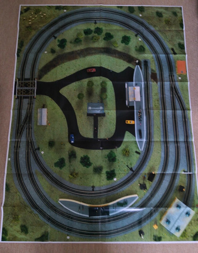 Hornby track mat - track,