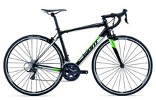 NEW GIANT CONTEND 1. BLACK SIZE LGE 55CM ALUXX GRADE FRAME. COMPOSITE FORKS