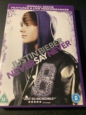 Justin Bieber: Never Say Never (DVD, 2011)