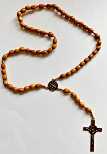 Rosary cross crucifix handmade - rosary,