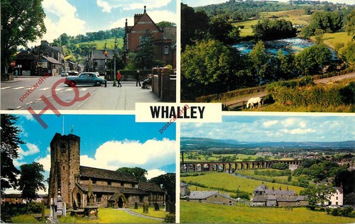 Picture postcard whalley - postcard:,