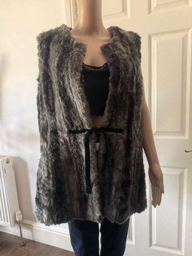 Roman originals grey faux - grey, fur