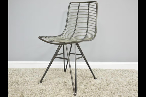 Bauhaus vintage metal webbed - vintage,