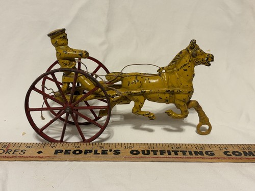 Antique hubley cast iron horse - hubley,