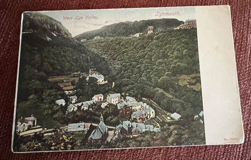 Antique postcard west lyn - postcard,
