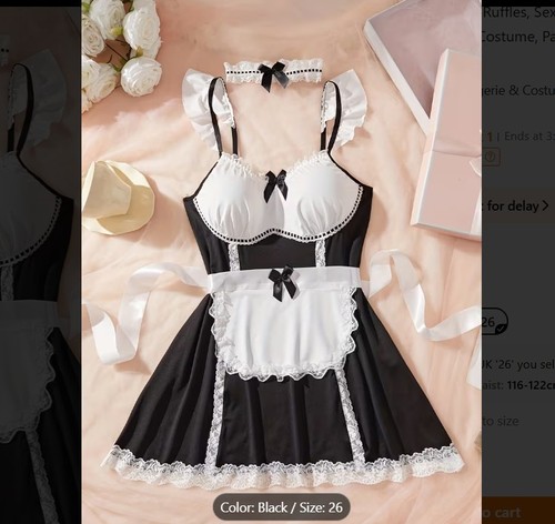 Plus sissy maid - maid, dress