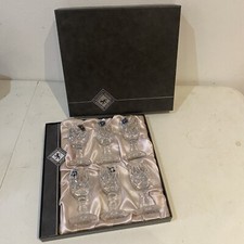 6 X Edinburgh Crystal Hand Cut