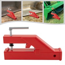 Steel Clamp On Trailer Hitch Tractor Bucket Red7*3*17inch Trailer Hitch Receiver