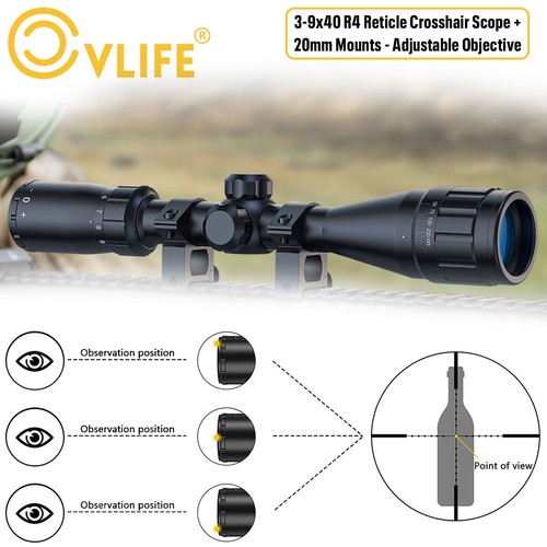 9x40 reticle crosshair - reticle,