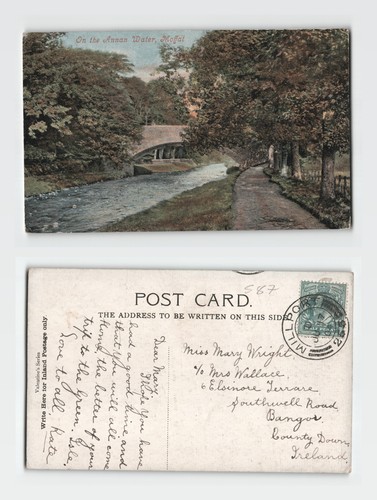 Postcard the annan - on,