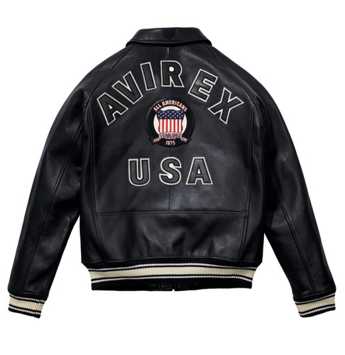 Men avirex real leather - avirex,