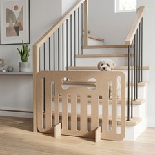 Dog stopper wooden gate - stopper,
