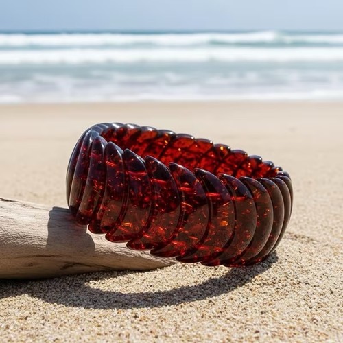 Natural baltic blood amber - blood,