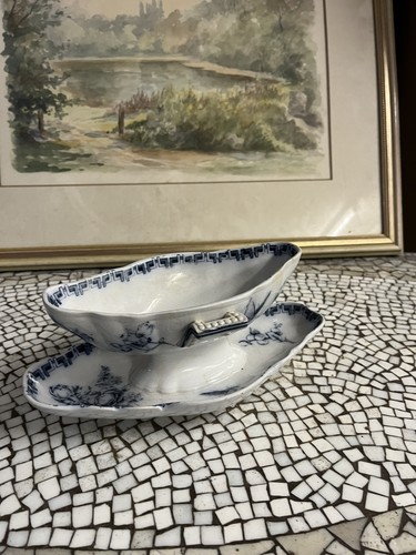 Antique gravy boat - antique,