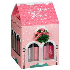 12pc Pink Snowy Shop Nail