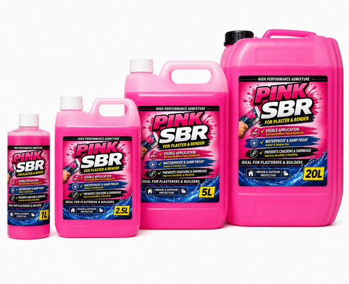 Pink plasterers sbr bonding - sbr,