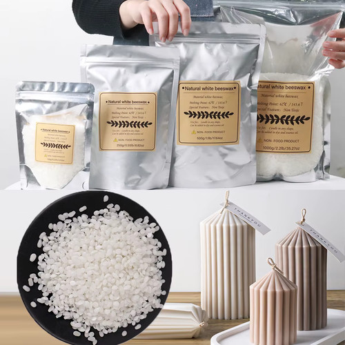 500g 1000g white - white, beeswax