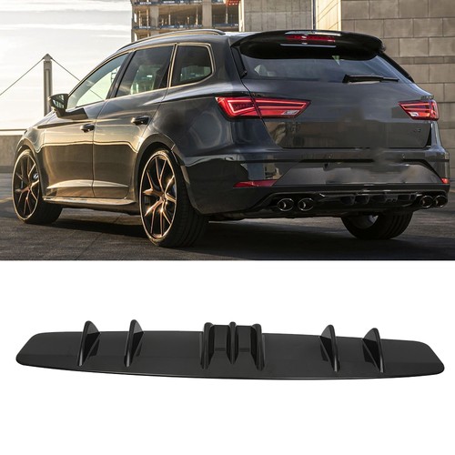 Rear diffuser fin bumper - bumper, lip