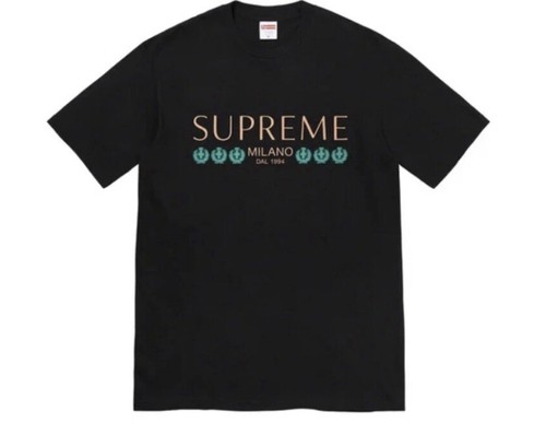 Bnwt supreme milano tee ss21 - -,