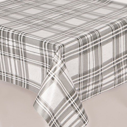 Tweed tartan checked pvc vinyl - tweed,