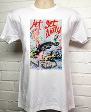 Jet Set Willy T-shirt Image from 80's ZX Spectrum Computer game cover.