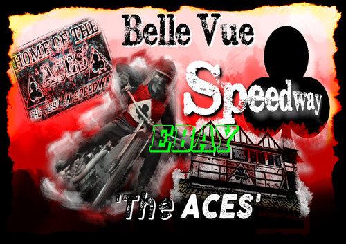 Belle vue aces retro aged - retro, look