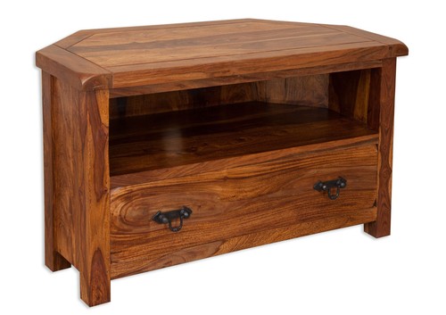 Corner stand dark - stand, stain