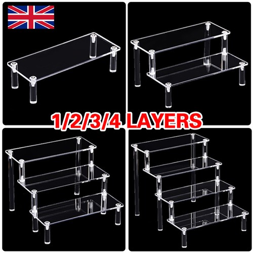 Transparent acrylic riser 4 - transparent,