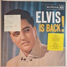 Elvis Presley Elvis is Back
