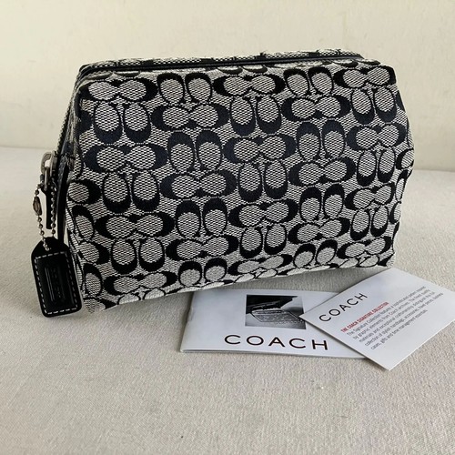 Coach signature pouch - signature, bag