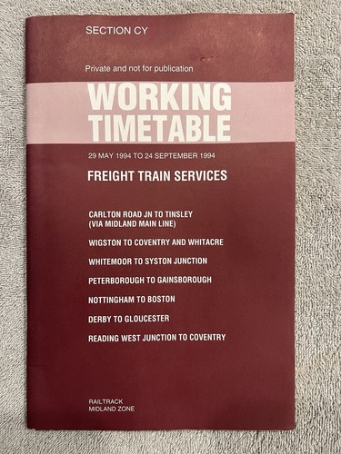 1994 railtrack midland - railtrack,
