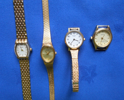 Gold tone ladies - 4, x