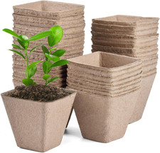 30 Pack Peat Pots 3.25"