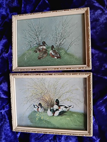 Rare vintage framed vernon - 2,