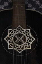 old small body guitar for