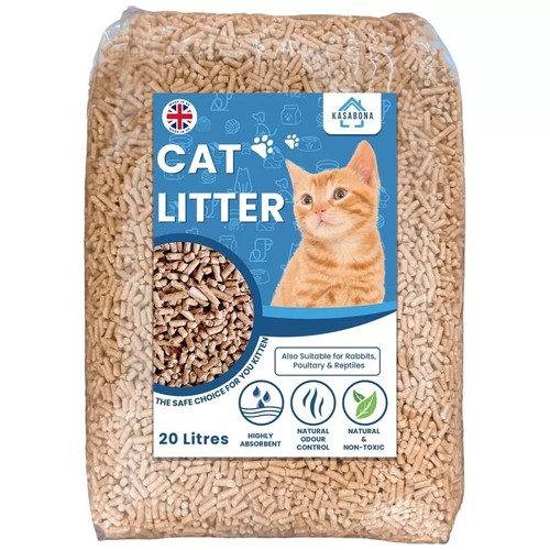 Wood based cat litter - wood,