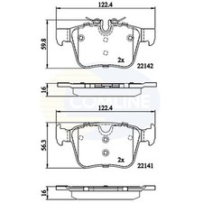 Brake Pads Set For Volvo V60