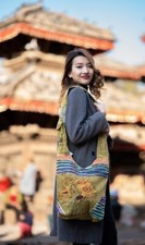 SUNFLOWER CROSSBODY HANDBAG *
