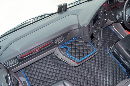 Eco leather floor mat - eco,