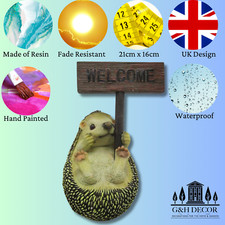 Large Cute Hedgehog Garden