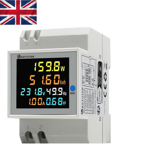100a digital voltage - 100a, meter