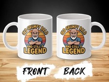 Grumpy Old Legend Mug, Bald