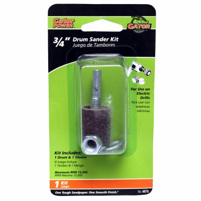 Drum sander kit in - 3/4,