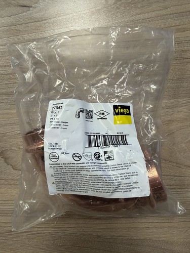 Viega 77042 propress copper - propress,