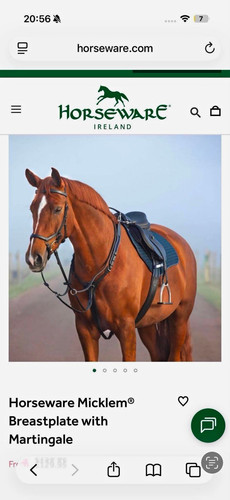 Horseware micklem breastplate - horseware,