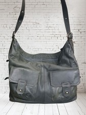 Genuine Leather Grey Shoulder