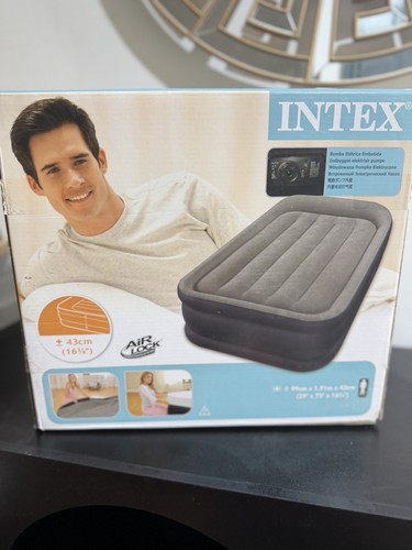 The intex twin deluxe - the,