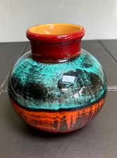 Poole Pottery Volcano Vase  -