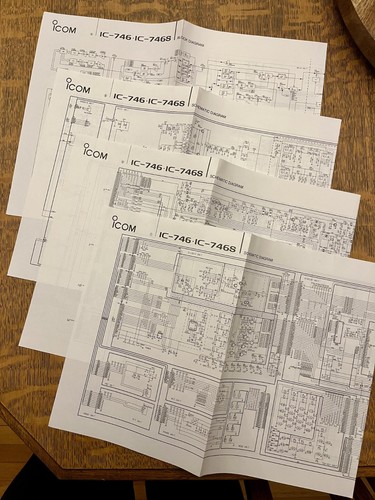 Icom 746 746s schematics - icom,